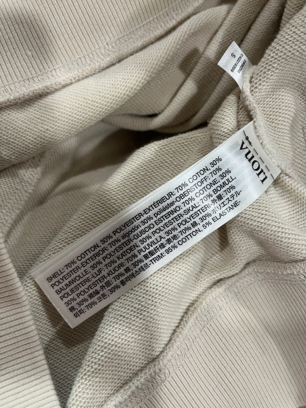 NEW Vuori Cotton Blend Crewneck Sweatshirt Size Small - Picture 5 of 5